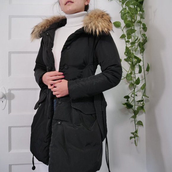 Luxury faux fur black coat, size US S/XS - Picture 7 of 14